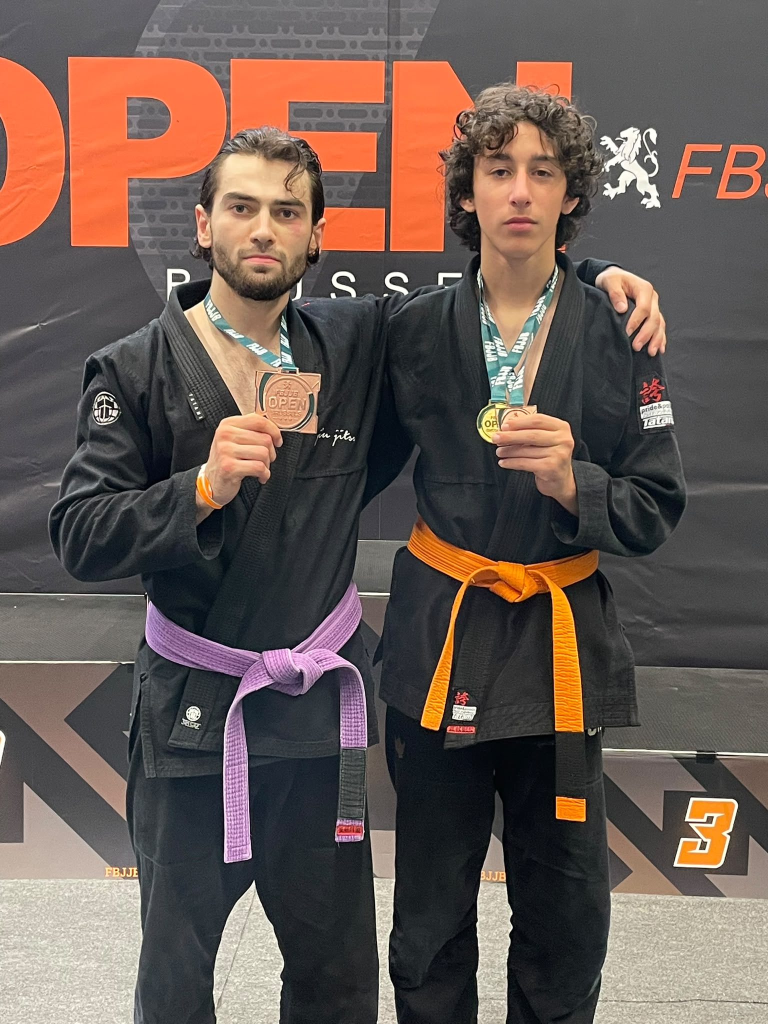 Deux podiums pour Master BJJ au Brussels Open 2026